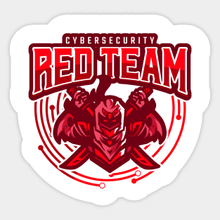 Cybersecurity Ninja Circtuits Red Team Gamification Badge Sticker